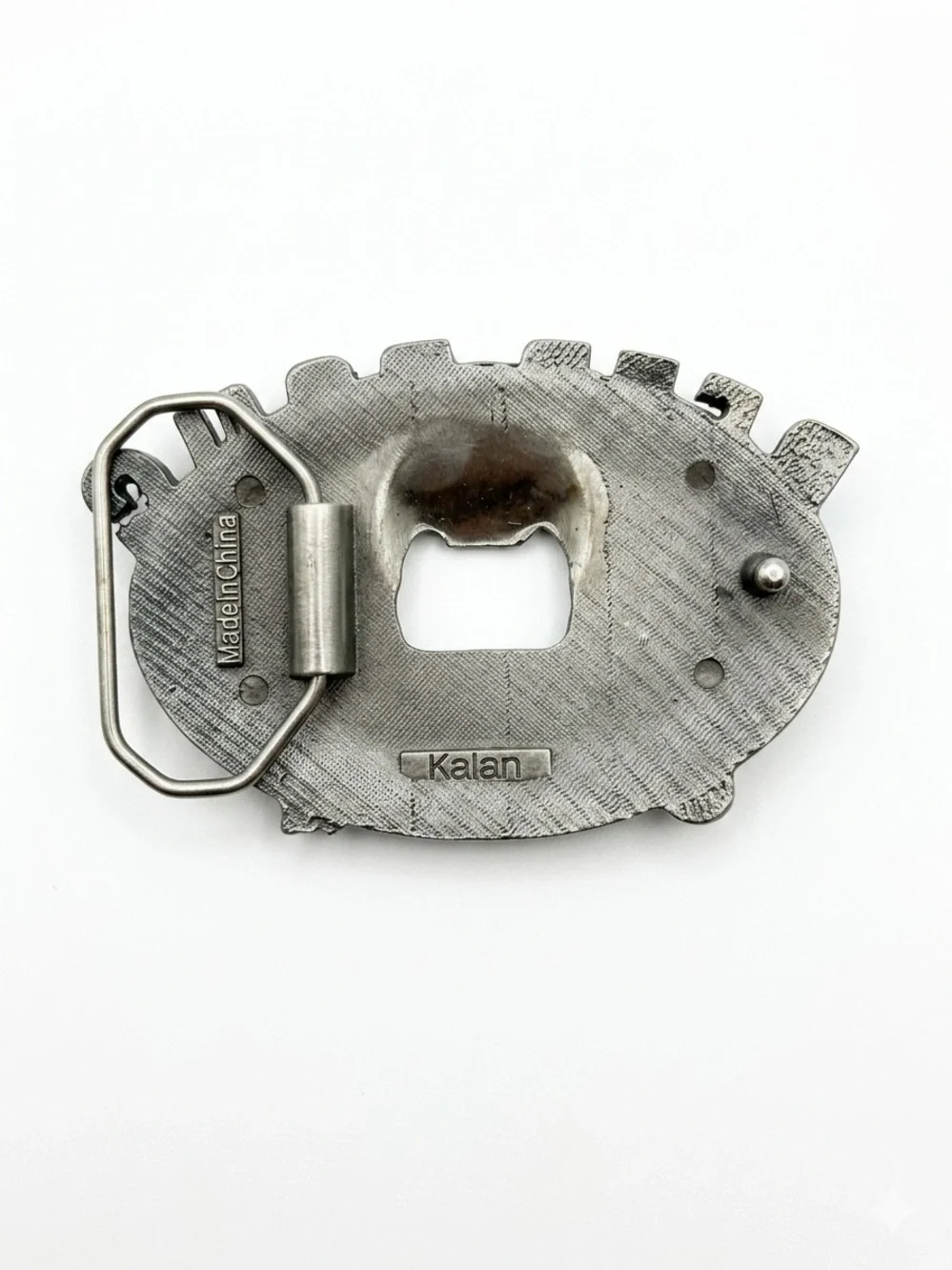Kalan Beer Pong Champ Belt Buckle — Bottle Opener Novelty Gag Gift